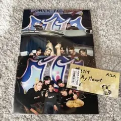 M!LK 爆裂愛してる/好きすぎて滅！ 2Lフォト コンプ 吉田仁人 ステッカー