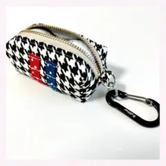 057 ✦ ゴルフボールケース ✦ ボールポーチ ✦ ハンドメイド