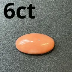本珊瑚 サンゴ さんご 6ct ルース コーラル 竹42