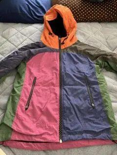 レディース カラフル ジャンパー ドット 裏起毛