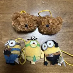 ユニバ　ゴム　ミニオン　ティム　5点セット