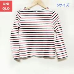 【UNIQLO】バスクシャツー・長袖・ボーダー☆Sサイズ