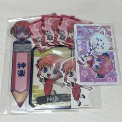 銀魂 マルイ 片面花柄和装 購入特典 ポストカード 神楽 - メルカリ