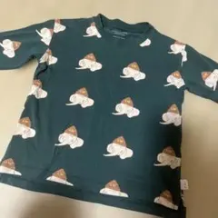 TINY長袖Tシャツ ダークグリーン