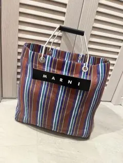 MARNI マルニマーケット　ストライプ　バッグのサムネイル