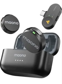 MAONO Wave T5 超軽量 ワイヤレスピンマイク MAONO Wave T5 超軽量 ワイヤレスピンマイク - メルカリ
