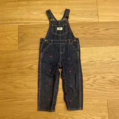 オシュコシュ　オーバーオール　ハート柄　24month