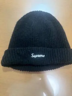 Supreme ビーニー ニット帽 ブラックのサムネイル
