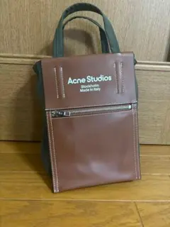 Acne Studios トートバッグ ショルダーバッグ 男女兼用 茶色
