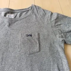 Lee グレー 半袖Tシャツ Sサイズ ポケット付き