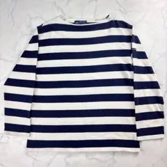 【フランス製】セントジェームス ウェッソン T4 ボーダー ネイビー×ホワイト