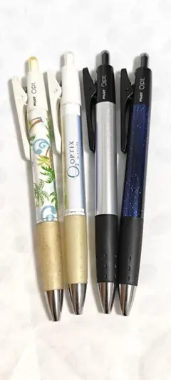 pilot opt ポールペン 4本