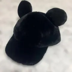 ミッキーマウス ファンキャップ 黒