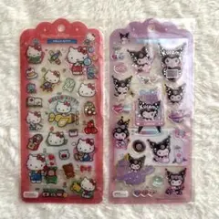 ドロップジェリーシール クロミ キティ2枚セット　Sanrio