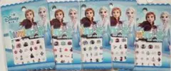 アナと雪の女王ネイルシール 5枚セット