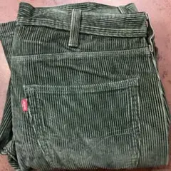 Levi's グリーン コーデュロイパンツ W34 L32