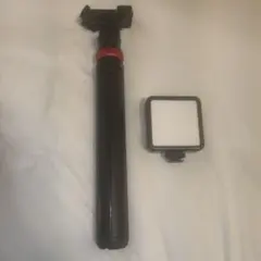 Ulanzi 自撮り棒 LEDライト セット MT-44 VL-81