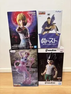 HUNTER×HUNTER フィギュア 4体セット まとめ売り 匿名配送 - メルカリ