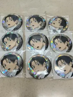 乙骨憂太　呪術廻戦　ホログラム缶バッジ　9点