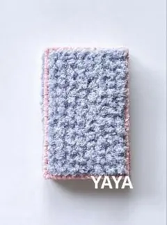 saving challenge レジン　バインダーカバー　貯金　A6 毛糸