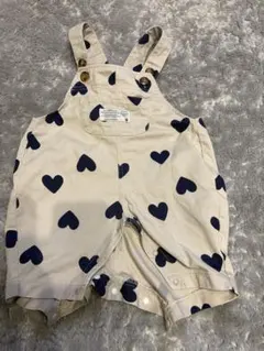 BREEZE ハート柄サロペット