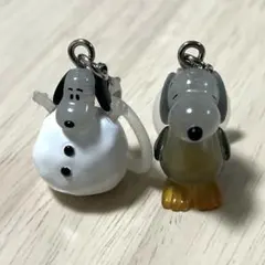 スヌーピー キーホルダー 2種セット ガチャガチャ
