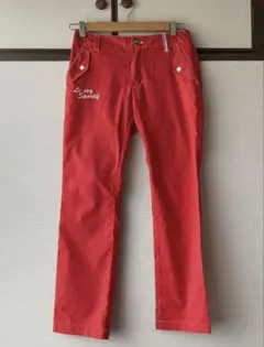 le cog sportif レディース ゴルフ パンツ レッド