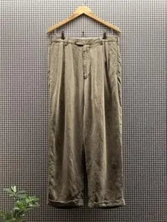 90s JOS.A.BANK houndstooth linen slacks