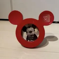 ミッキーマウス 木製フォトフレーム