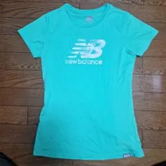 New Balance 半袖Tシャツ エメラルドグリーンのサムネイル