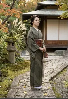 ☘️目玉品☘️【至宝品】●茨城県重要無形文化財●【結城紬】●草木染●高機織●紬● ☘️目玉品☘️【至宝品】○茨城県重要無形文化財○【結城紬】○草木染