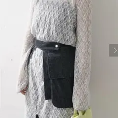 Kastane BIGポケットラップベルト　ブラック