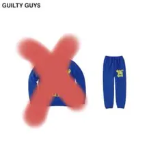 GUILTY GUYS スウェットセット 青