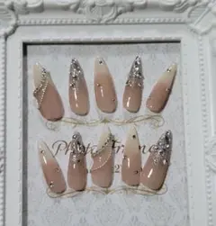 #ネイルチップ#ベイビーブーマー#きれい目#ワンホンネイル【即購入OK!!】