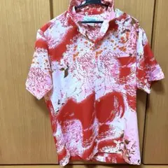 Penney's Hawaii アロハシャツ 半袖 赤・ピンク
