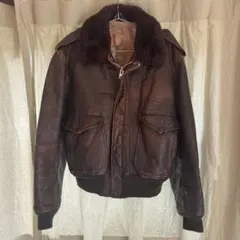 Schott G-1 レザーフライトジャケット 46サイズ　ビンテージ