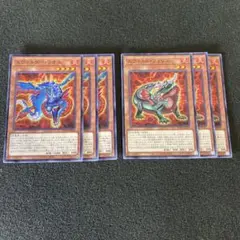 遊戯王　エヴォルダー・リオス　エヴォルダー・フォリス　セット　⑧