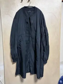 ブラックロングジャケット　レディース　NA-1 ドロスト　美品