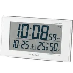 SEIKO BC402W ホワイト置時計