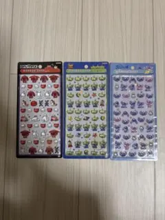 ボンボンドロップミニシール　ベイマックス　リトルグリーンメンスティッチディズニー