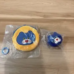 mojojojo まんまるおかおポーチ　シリコンポーチNICKY ネコ
