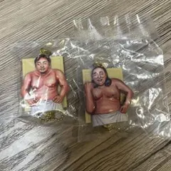 体格ブラザーズ 額装キーホルダー 2種セット