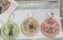 アクリルキーホルダー3個セット「POP MART PEACH RIOT