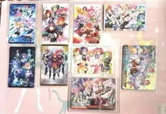 マクロス　カード？　シール？ マクロスΔ ワルキューレ衣装展 カードサイズステッカー 公式