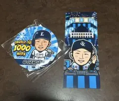 埼玉西武ライオンズ　源田壮亮　缶バッジ　ステッカー