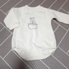 未使用　裏起毛　ロンパース　60 70 ベビー　ベビー服