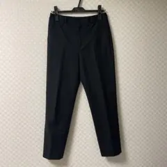 パンツ　黒色　裏無し