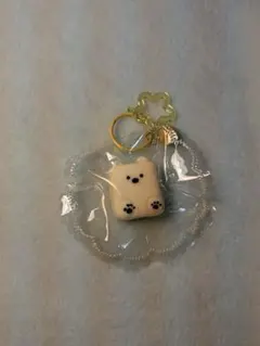 しろくま キーホルダー ミニスクイーズ