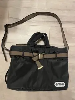 BEAMSオンライン購入 OUTDOOR トートバッグ ブラック　美品