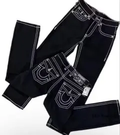 TRUE RELIGIONブラックデニム